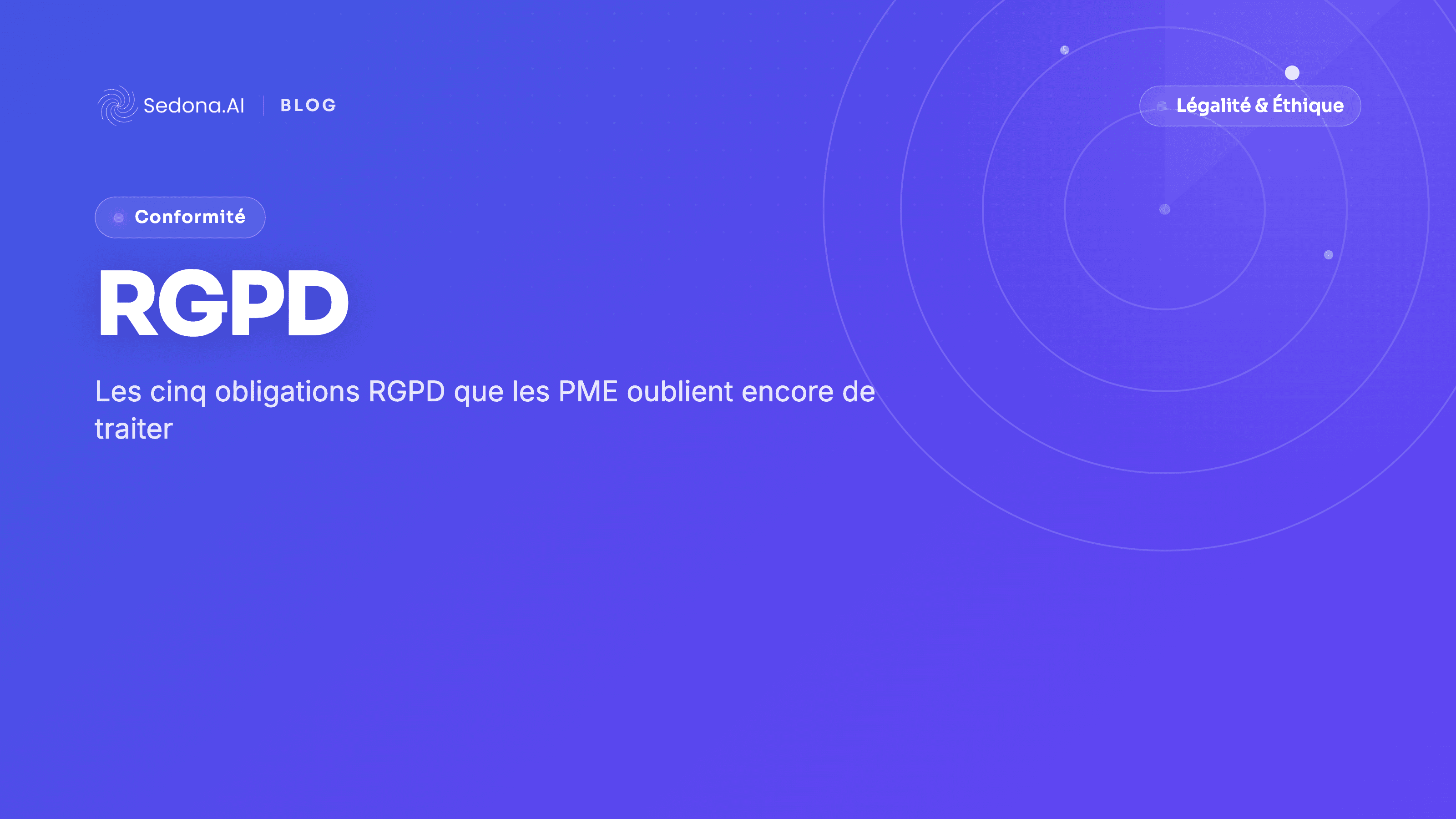 RGPD : les 5 obligations que les PME négligent encore