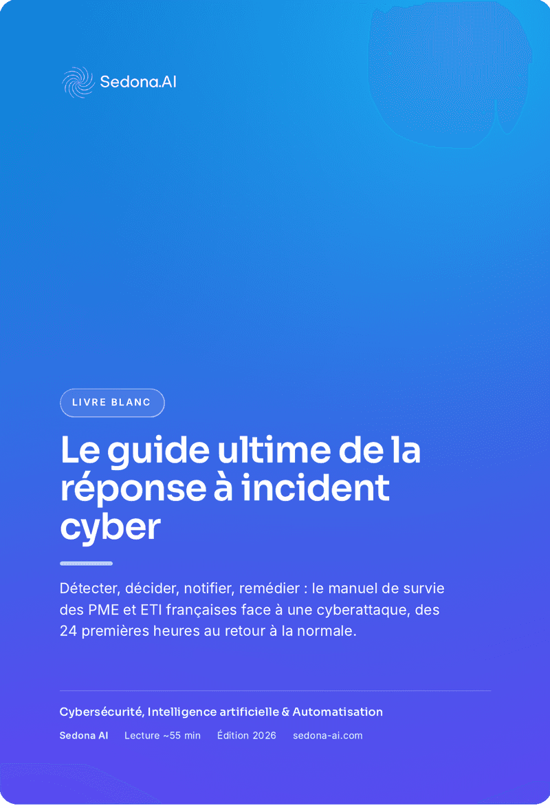 Couverture — Le guide ultime de la réponse à incident cyber