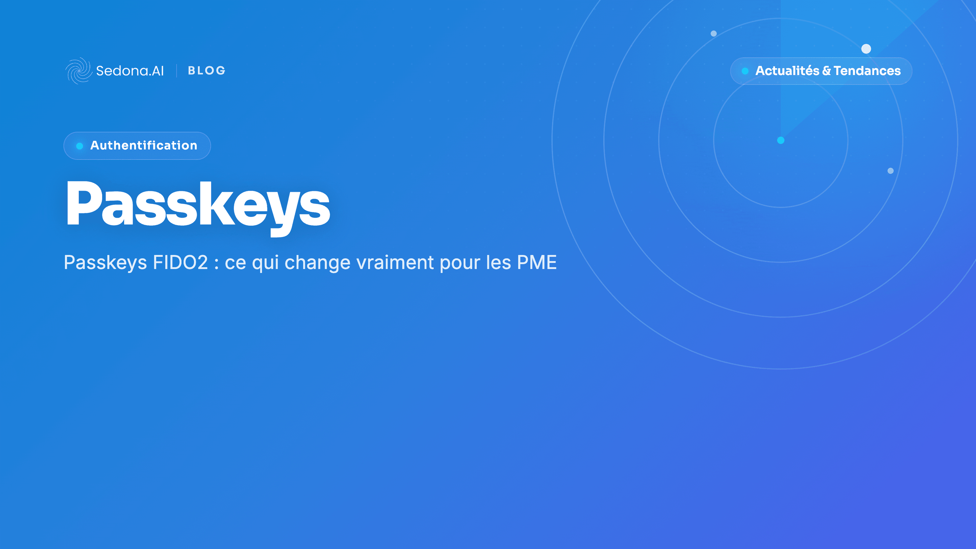 Passkeys : la fin du mot de passe ? Ce qui change pour les PME en 2026