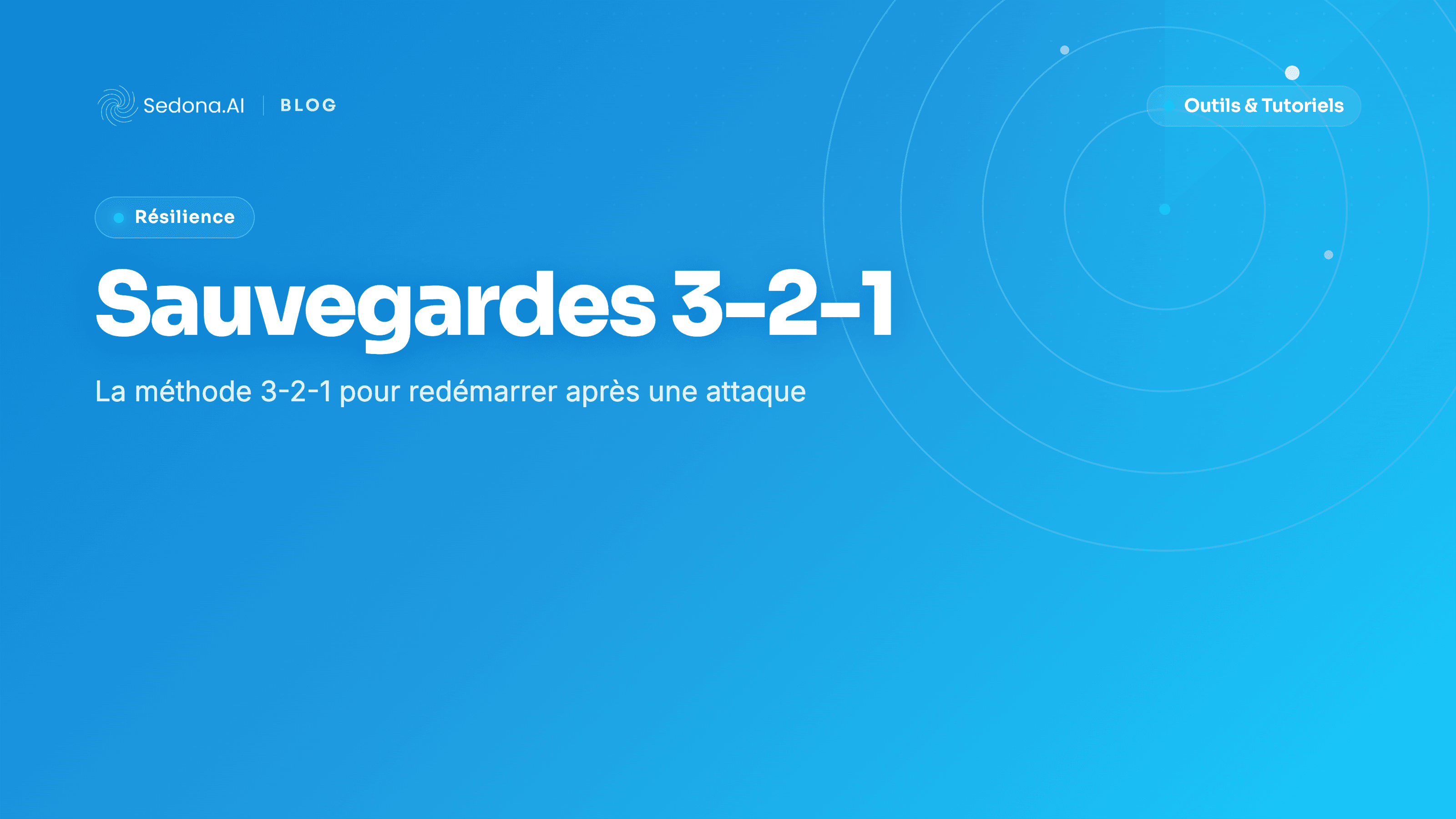 Sauvegardes 3-2-1 : le guide anti-ransomware pas à pas